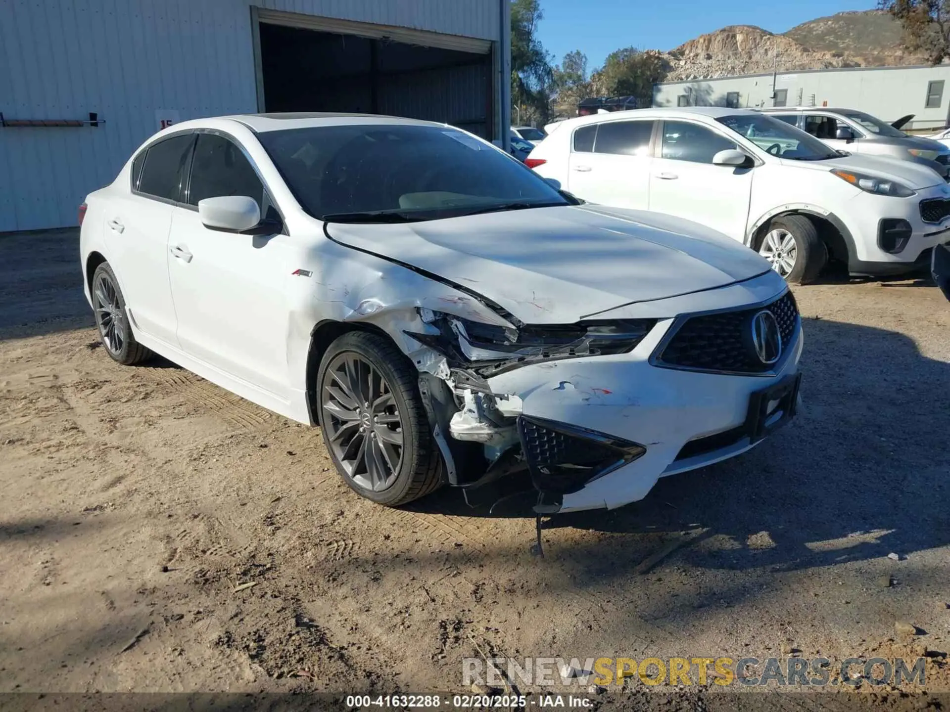 1 fotografías del automóvil dañado 19UDE2F80MA002540 ACURA ILX 2021