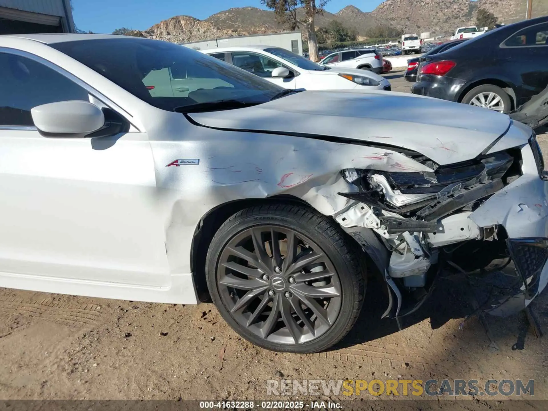 12 fotografías del automóvil dañado 19UDE2F80MA002540 ACURA ILX 2021