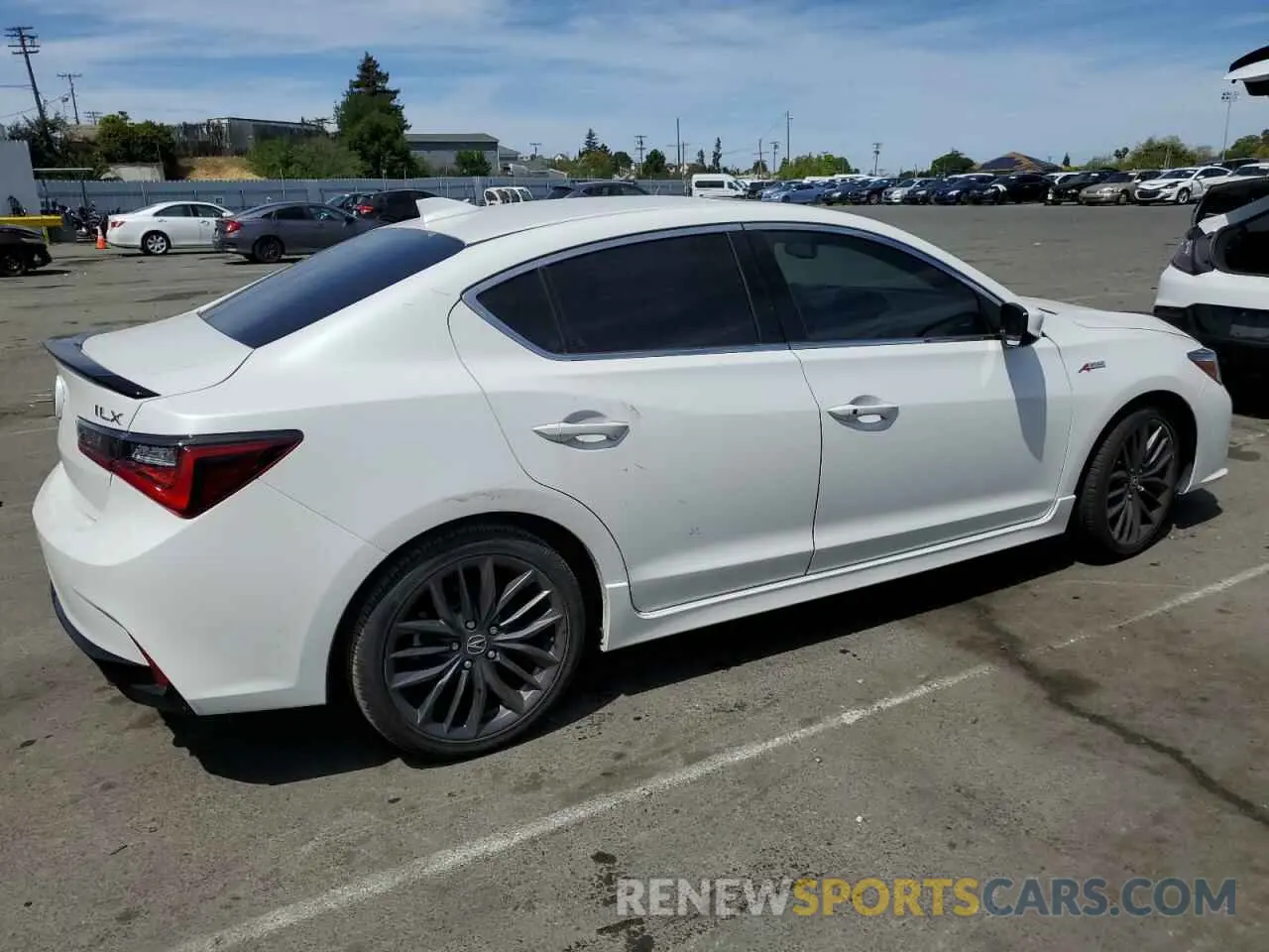 3 fotografías del automóvil dañado 19UDE2F80MA009181 ACURA ILX 2021