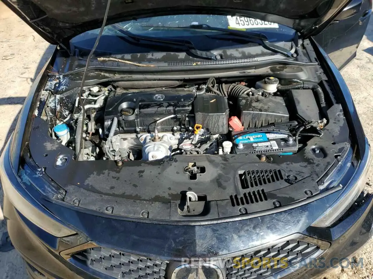 11 fotografías del automóvil dañado 19UDE2F87MA000283 ACURA ILX 2021