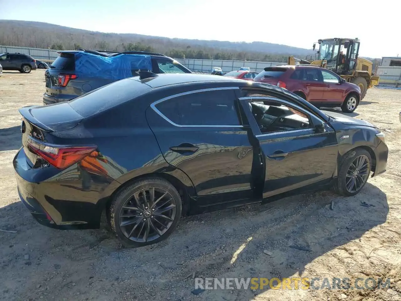 3 fotografías del automóvil dañado 19UDE2F87MA000283 ACURA ILX 2021