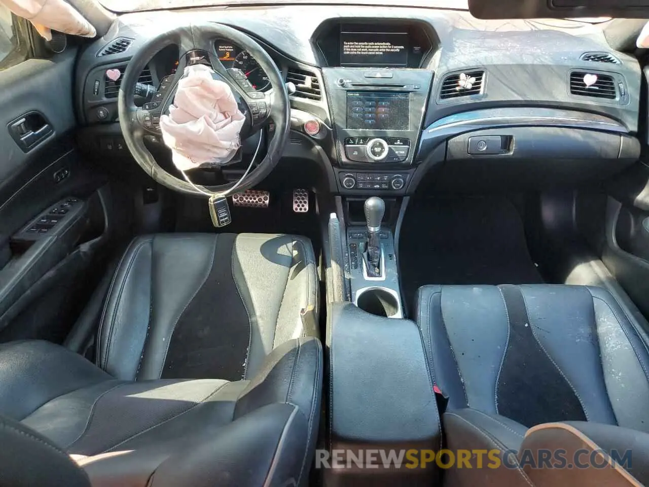 8 fotografías del automóvil dañado 19UDE2F87MA000283 ACURA ILX 2021