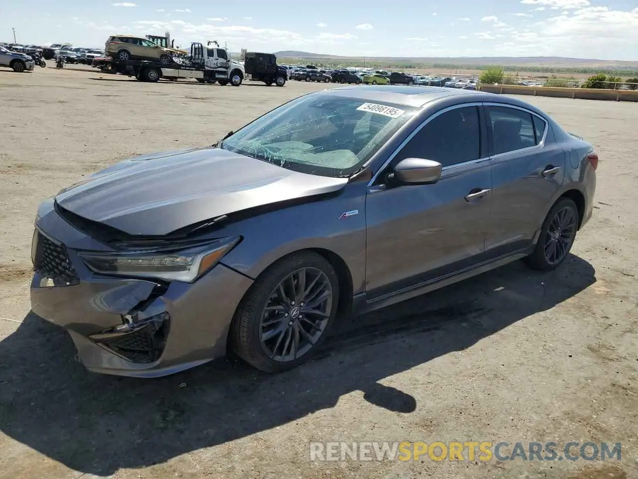 1 fotografías del automóvil dañado 19UDE2F87MA007637 ACURA ILX 2021