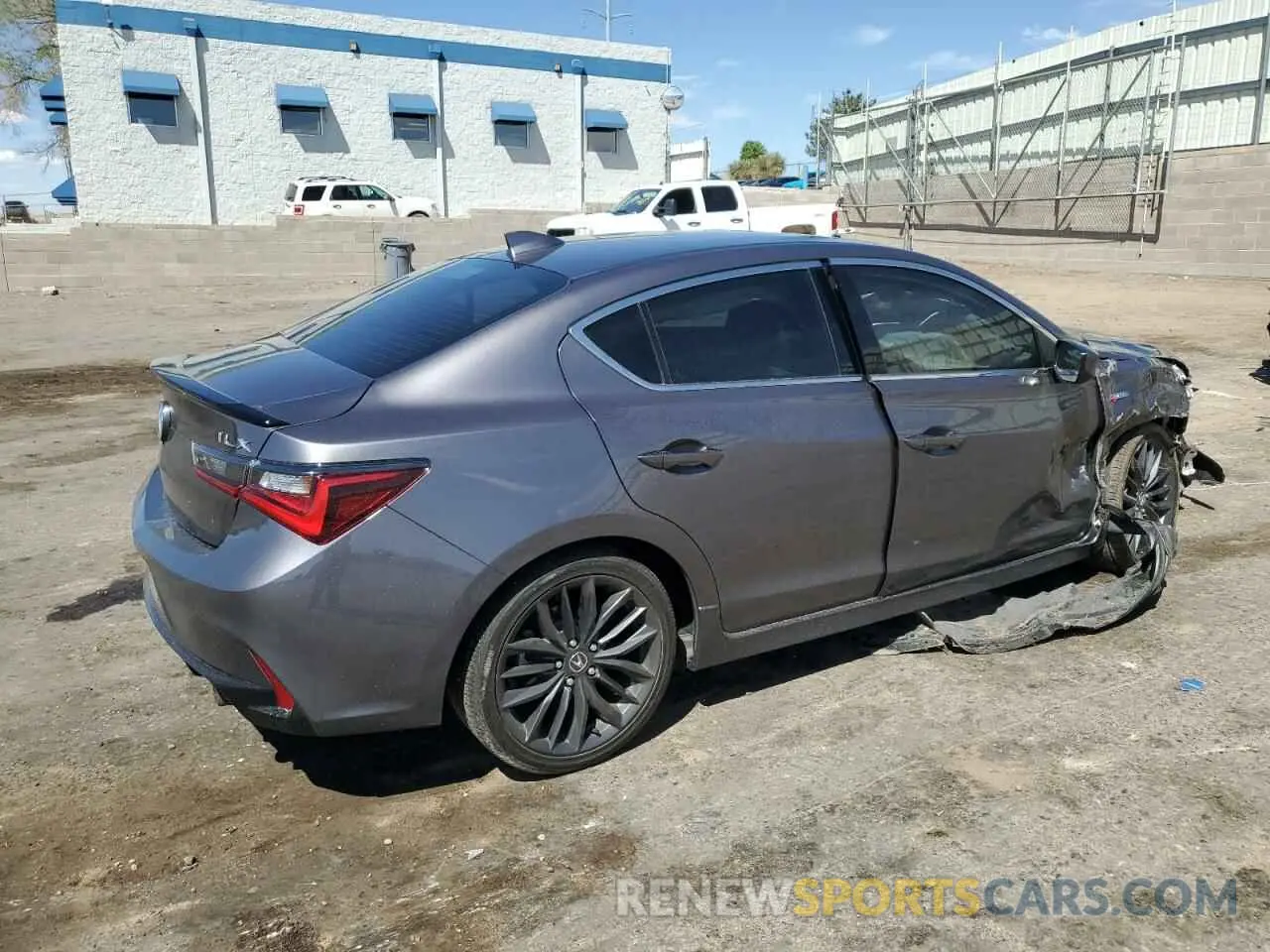 3 fotografías del automóvil dañado 19UDE2F87MA007637 ACURA ILX 2021