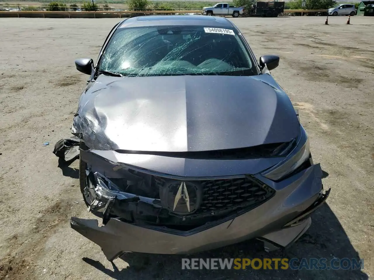 5 fotografías del automóvil dañado 19UDE2F87MA007637 ACURA ILX 2021