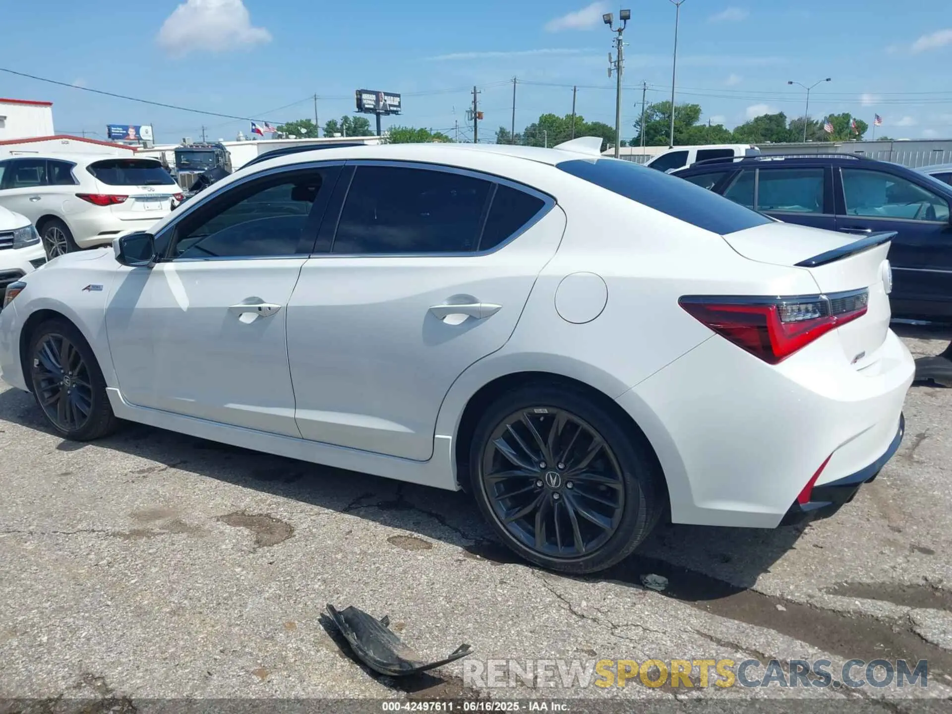 3 fotografías del automóvil dañado 19UDE2F87MA007881 ACURA ILX 2021