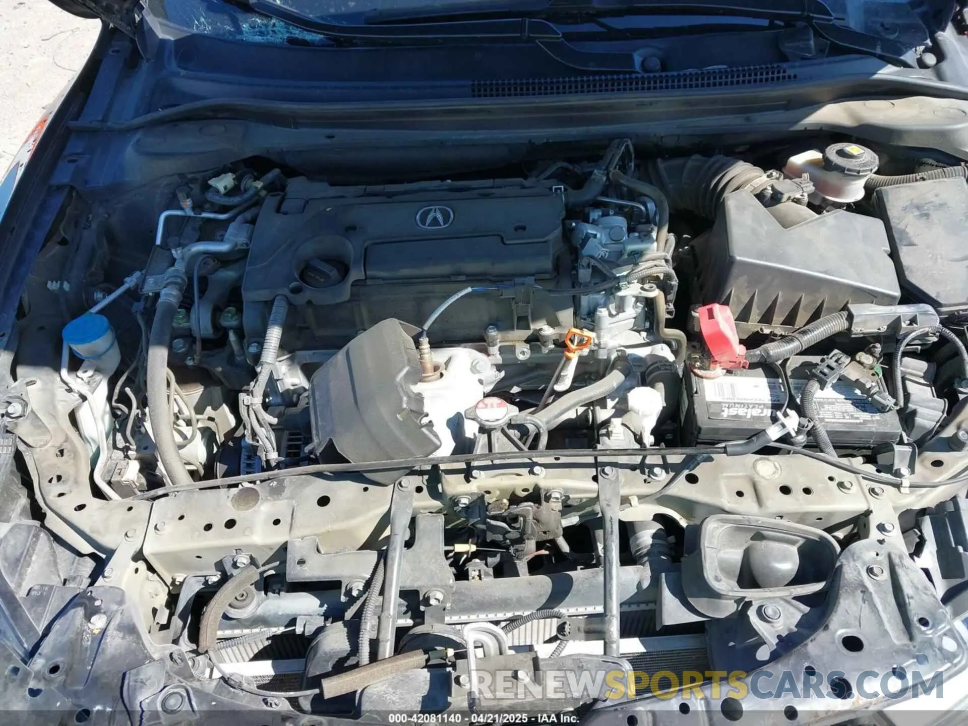 10 fotografías del automóvil dañado 19UDE2F88MA004942 ACURA ILX 2021