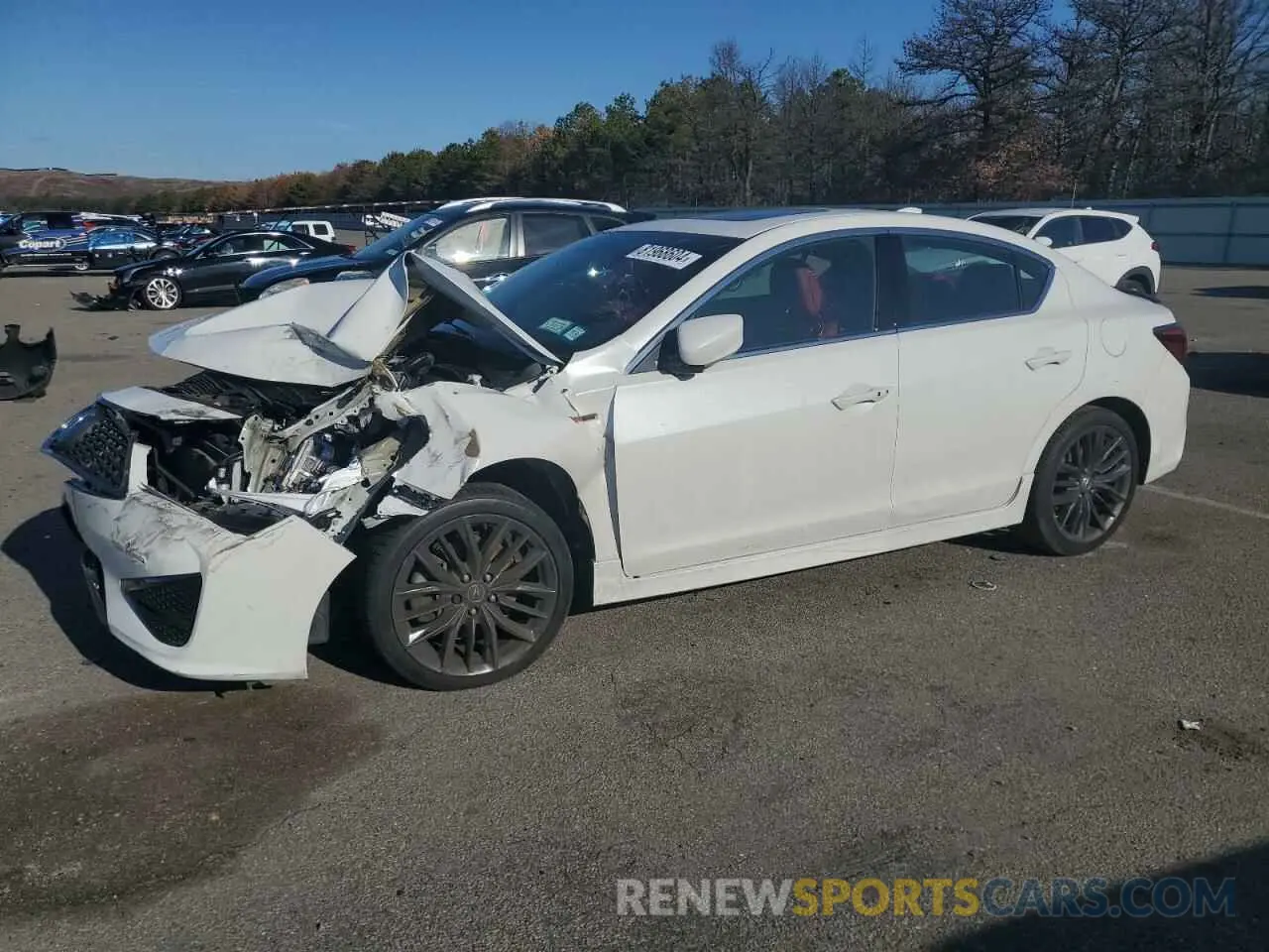 1 fotografías del automóvil dañado 19UDE2F88MA009185 ACURA ILX 2021