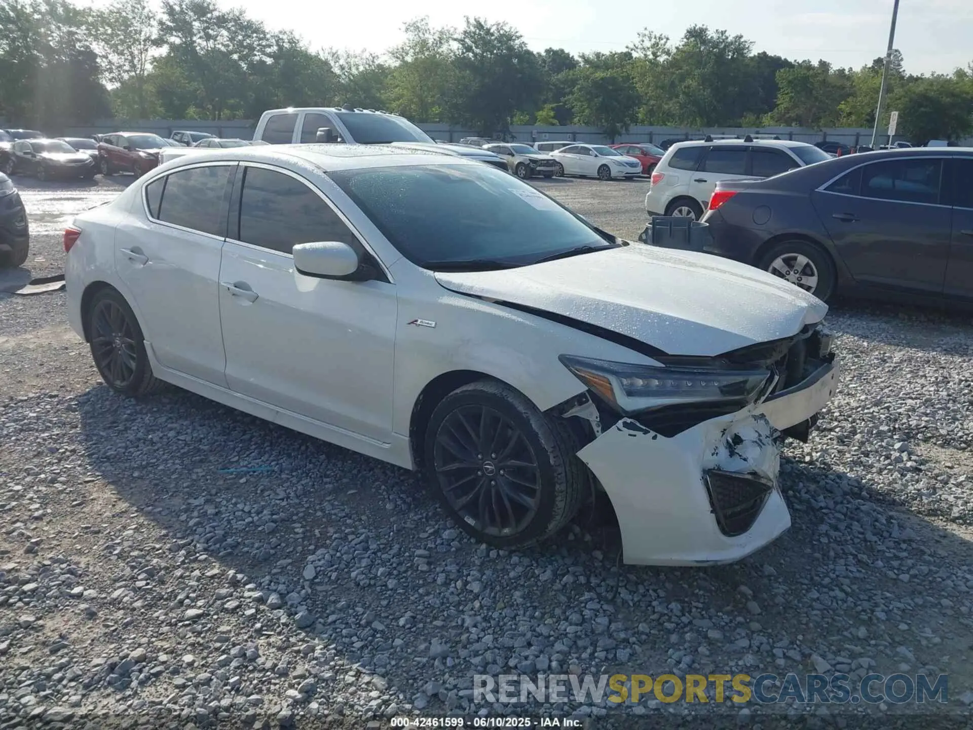 1 fotografías del automóvil dañado 19UDE2F89MA010863 ACURA ILX 2021