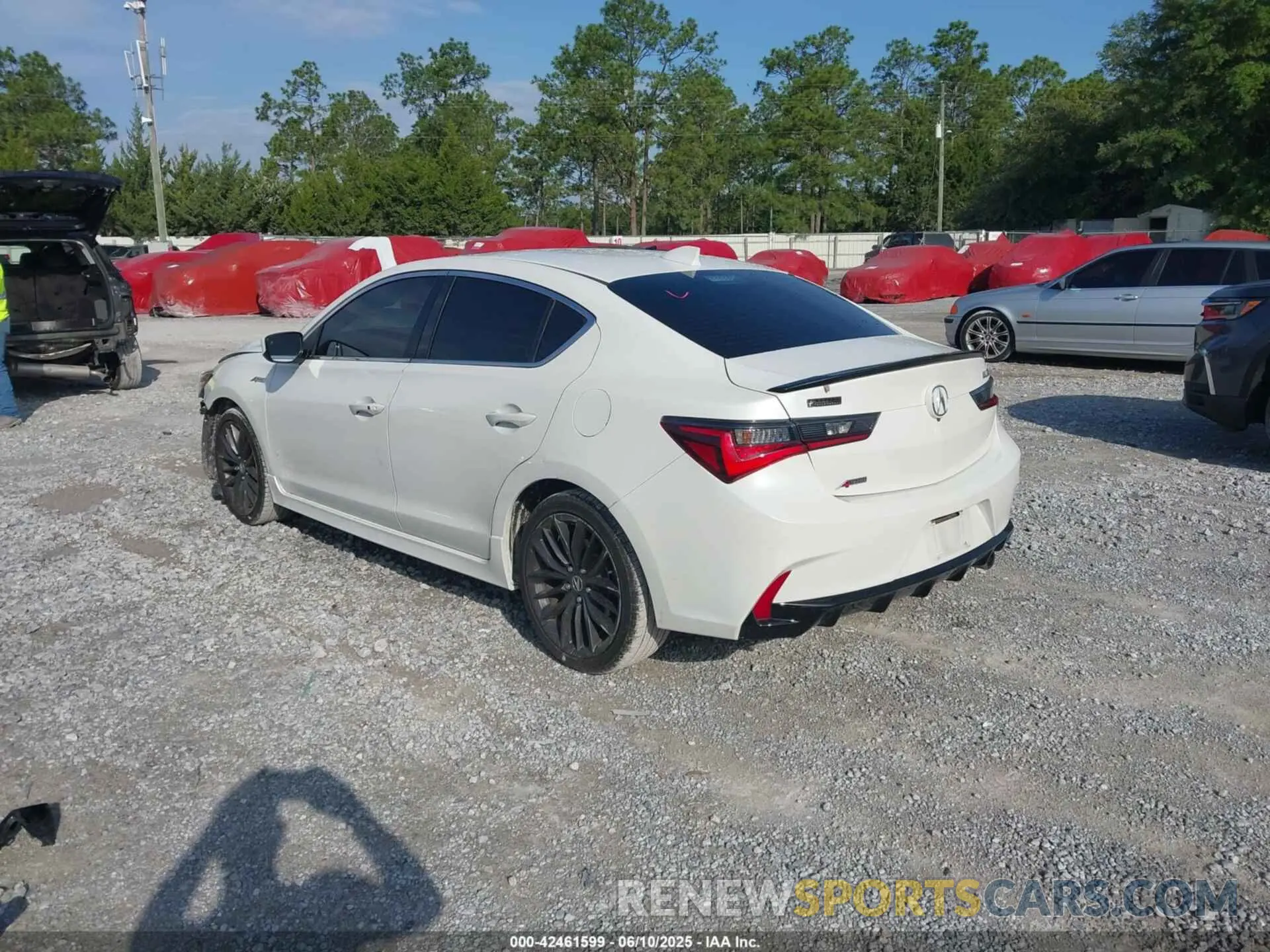 3 fotografías del automóvil dañado 19UDE2F89MA010863 ACURA ILX 2021