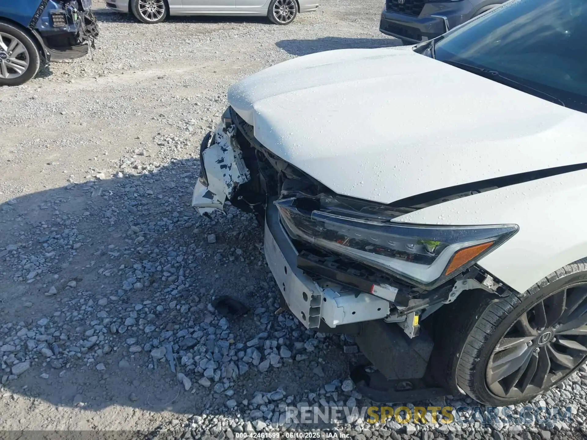 6 fotografías del automóvil dañado 19UDE2F89MA010863 ACURA ILX 2021