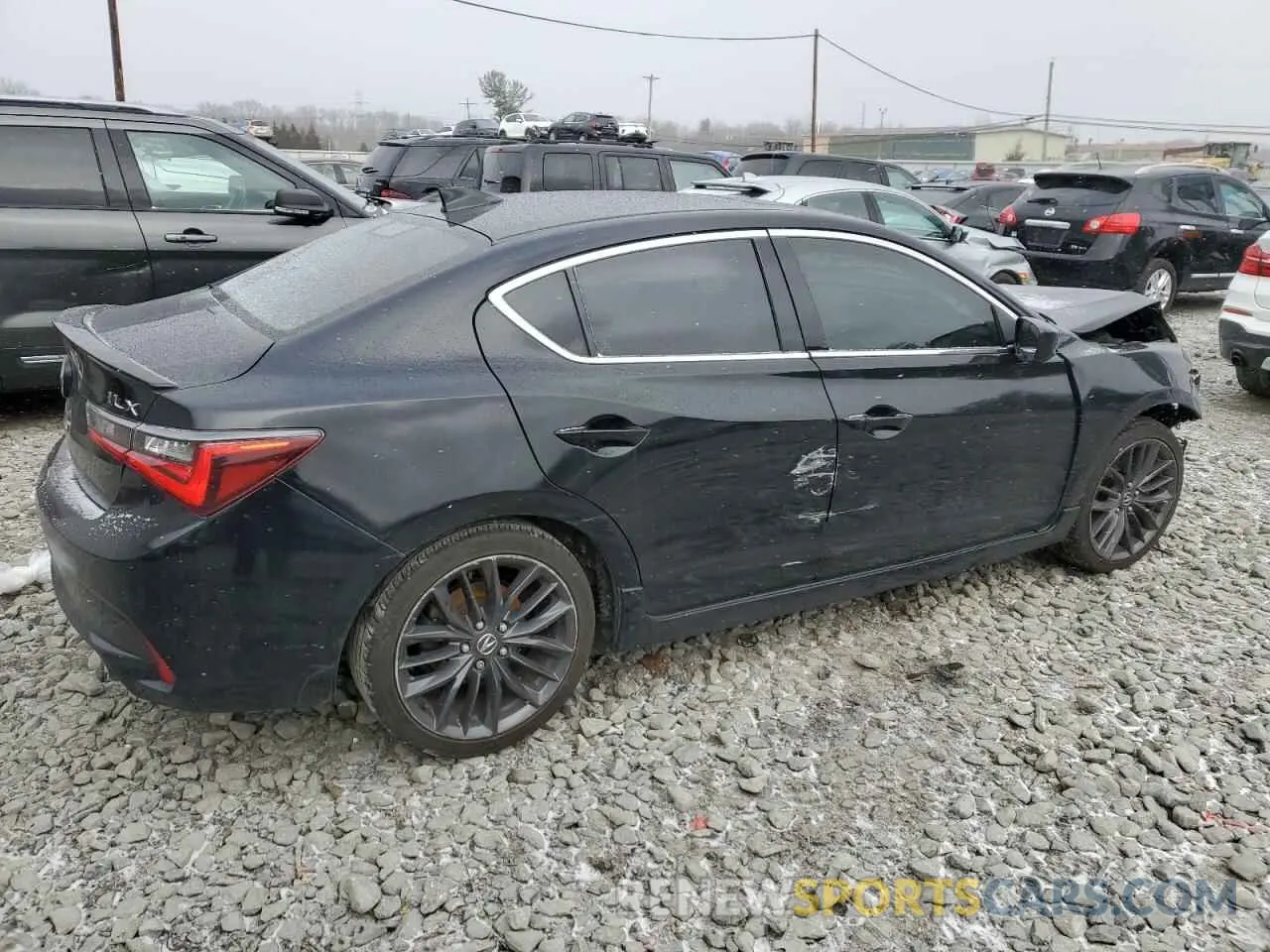 3 fotografías del automóvil dañado 19UDE2F8XMA000567 ACURA ILX 2021