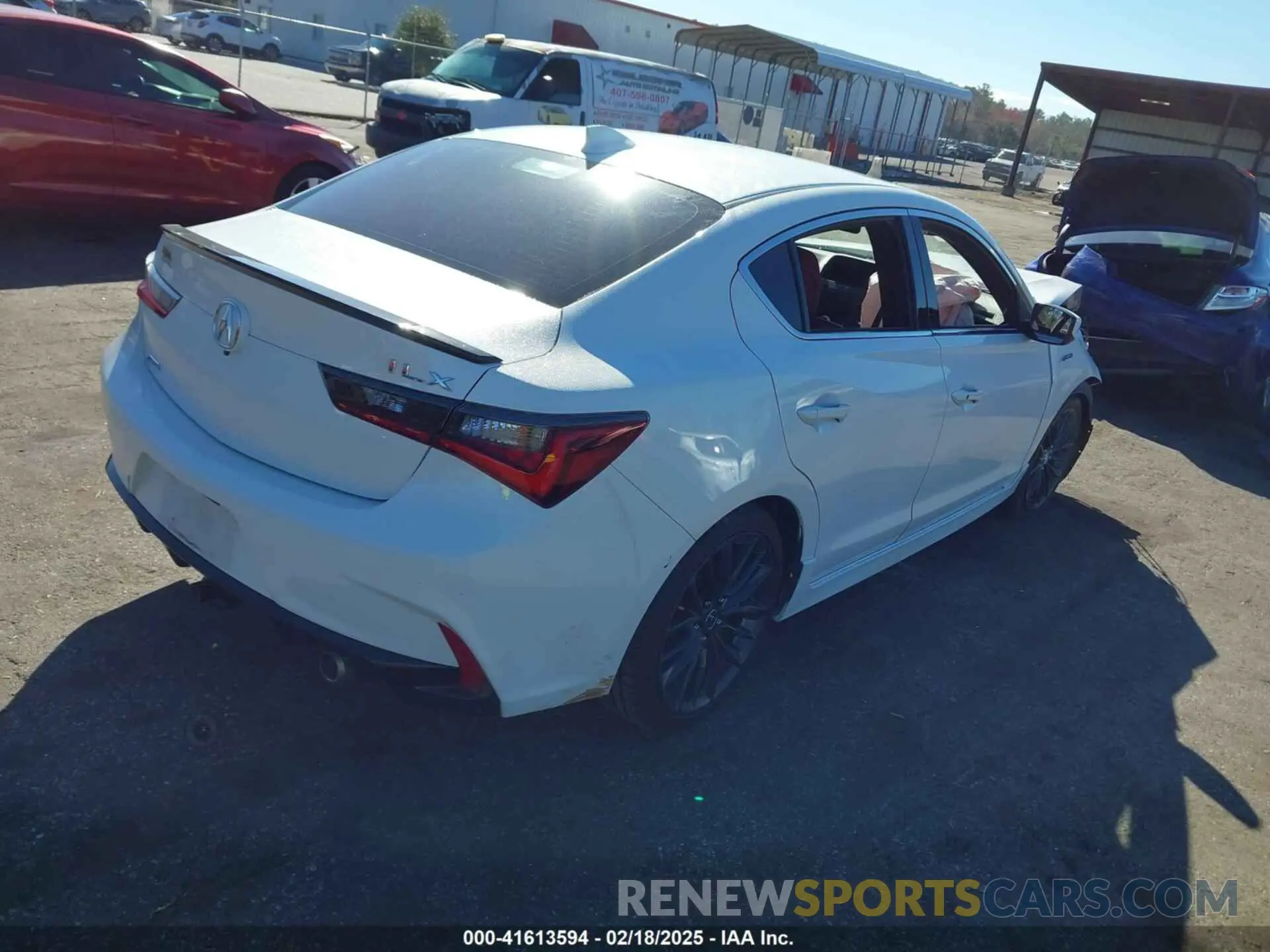 4 fotografías del automóvil dañado 19UDE2F8XMA005560 ACURA ILX 2021