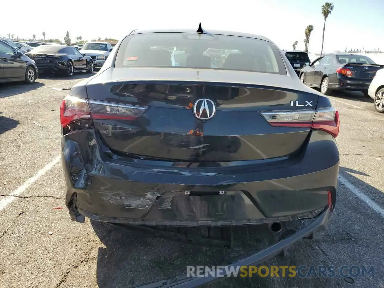 6 fotografías del automóvil dañado 19UDE2F37NA002511 ACURA ILX 2022