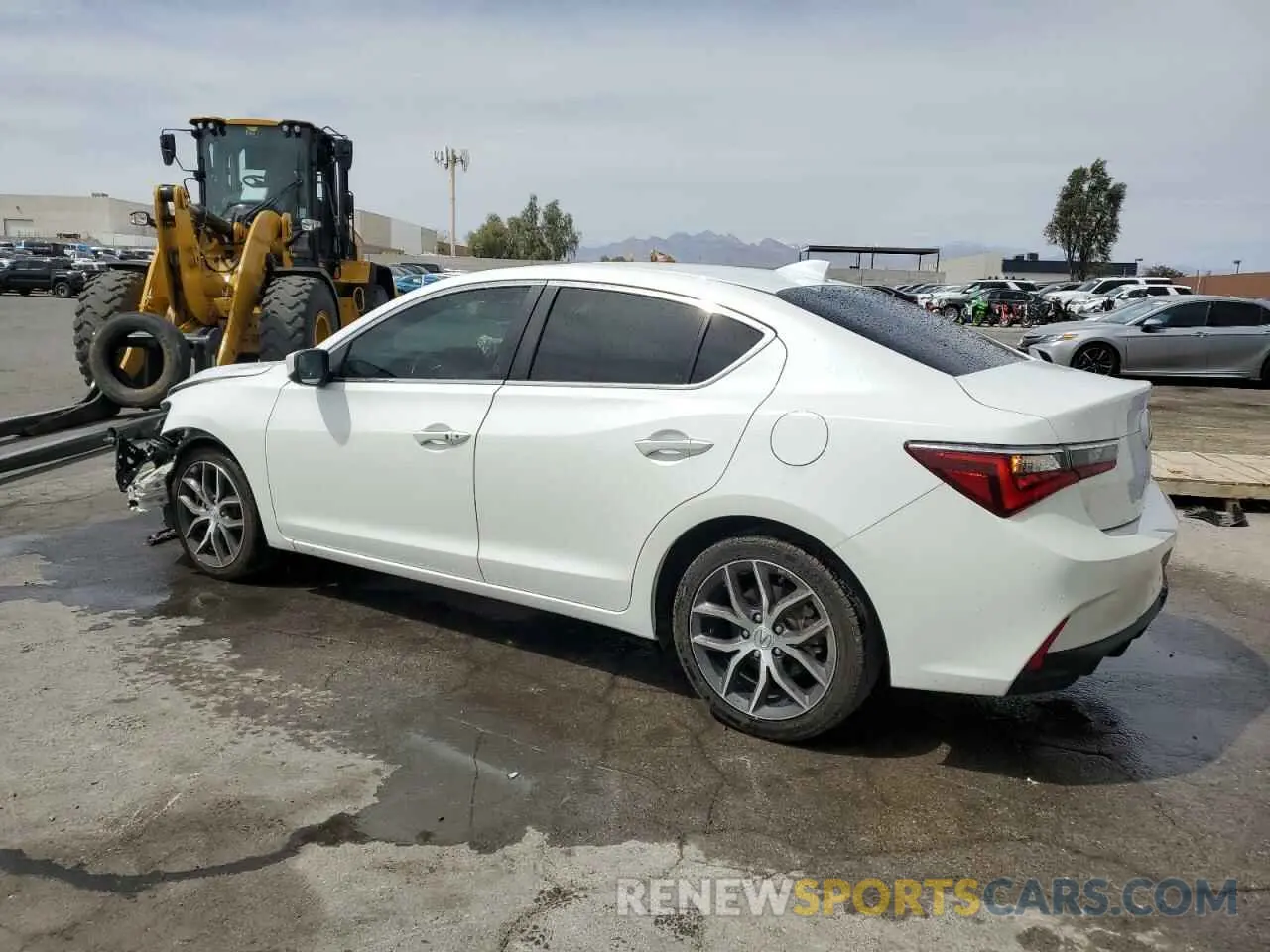 2 fotografías del automóvil dañado 19UDE2F71NA004614 ACURA ILX 2022