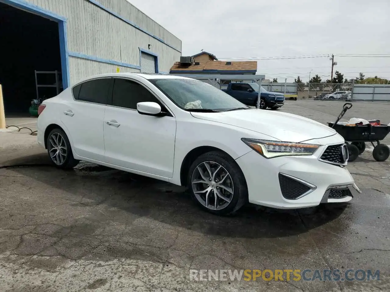 4 fotografías del automóvil dañado 19UDE2F71NA004614 ACURA ILX 2022