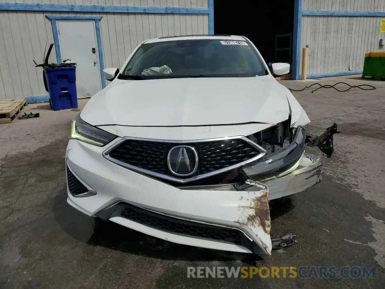 5 fotografías del automóvil dañado 19UDE2F71NA004614 ACURA ILX 2022