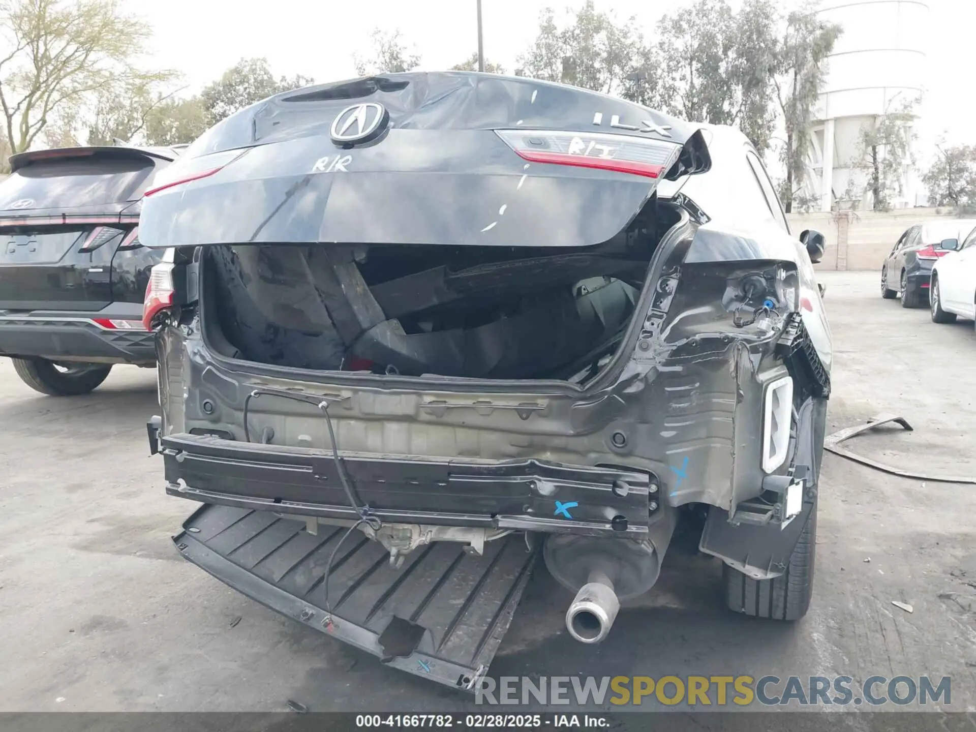 6 fotografías del automóvil dañado 19UDE2F72NA001365 ACURA ILX 2022