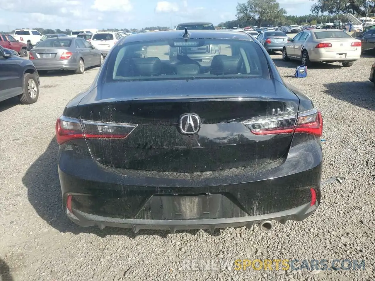 6 fotografías del automóvil dañado 19UDE2F73NA003903 ACURA ILX 2022