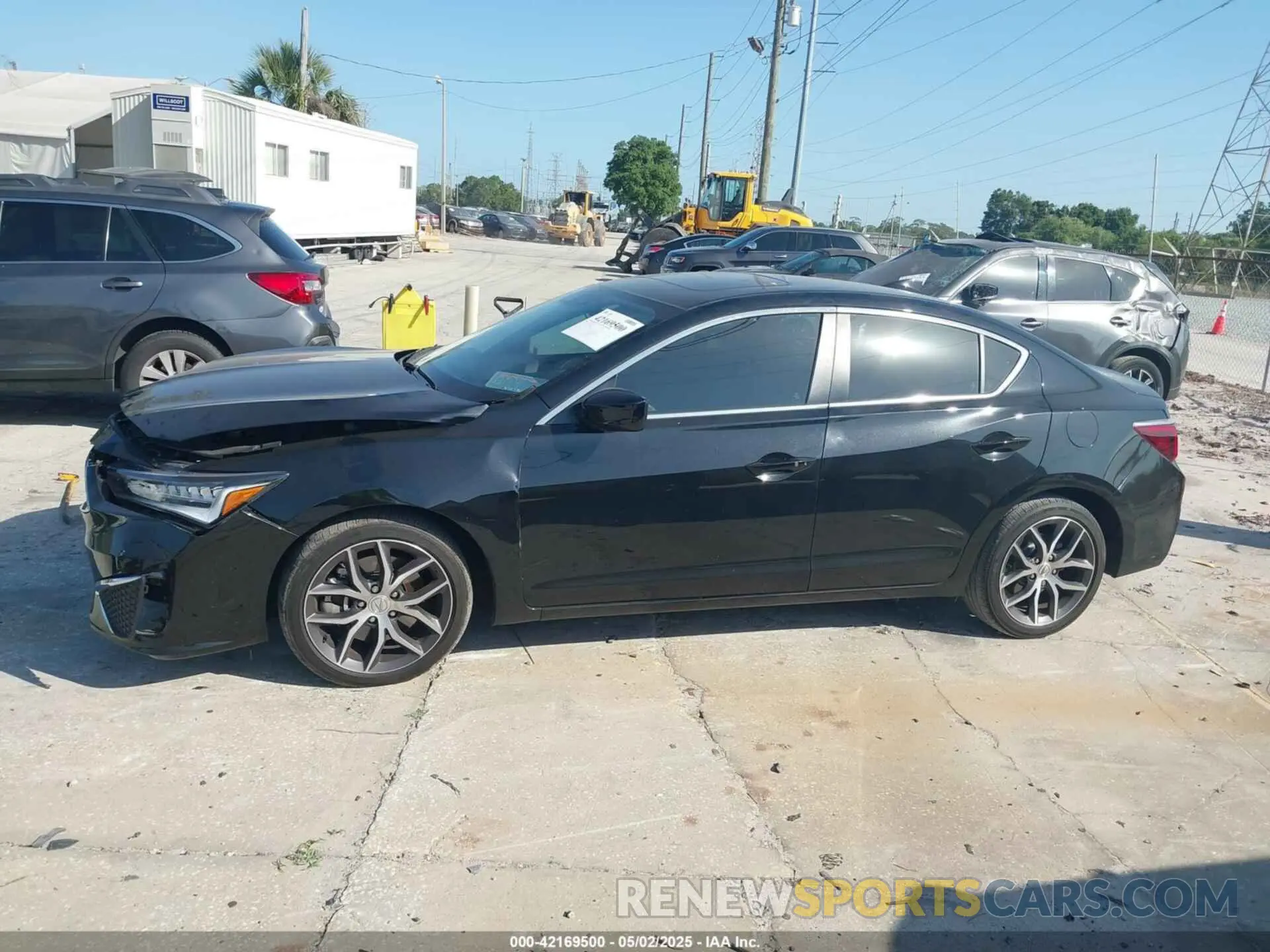 14 fotografías del automóvil dañado 19UDE2F74NA002307 ACURA ILX 2022