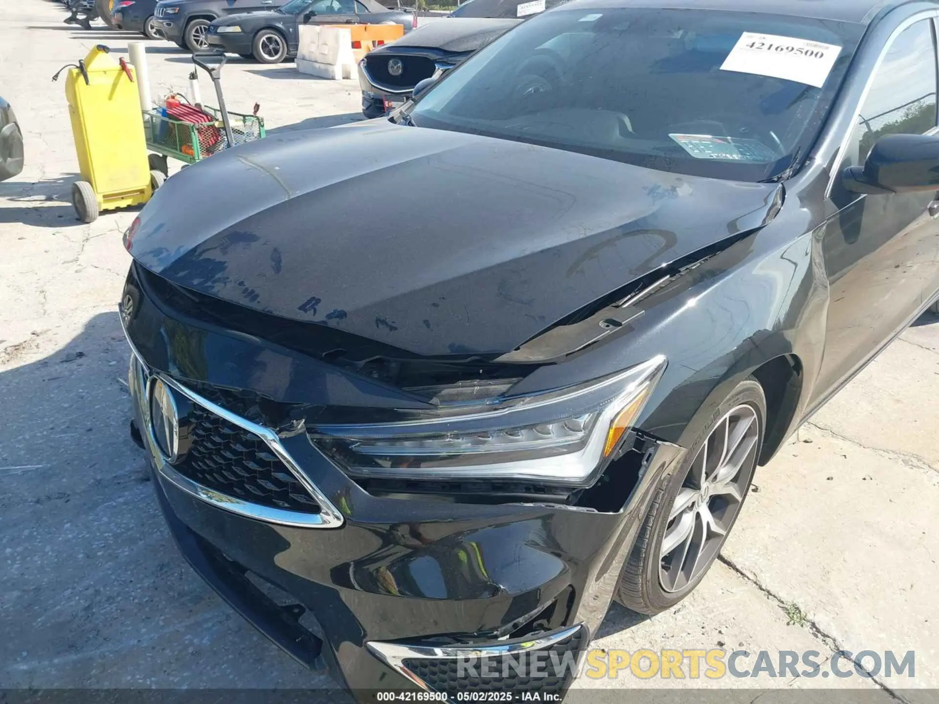 19 fotografías del automóvil dañado 19UDE2F74NA002307 ACURA ILX 2022