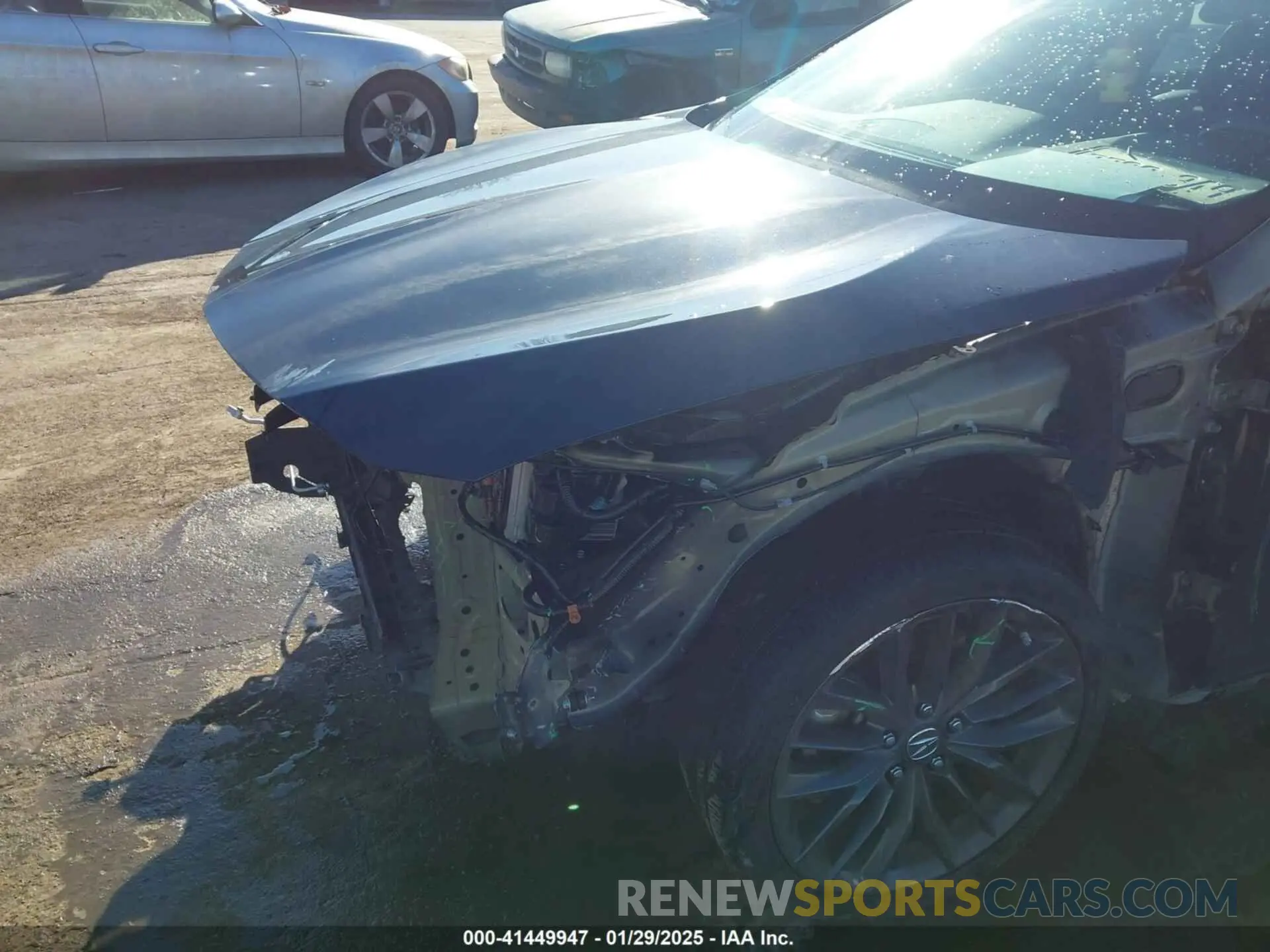 18 fotografías del automóvil dañado 19UDE2F81NA007361 ACURA ILX 2022