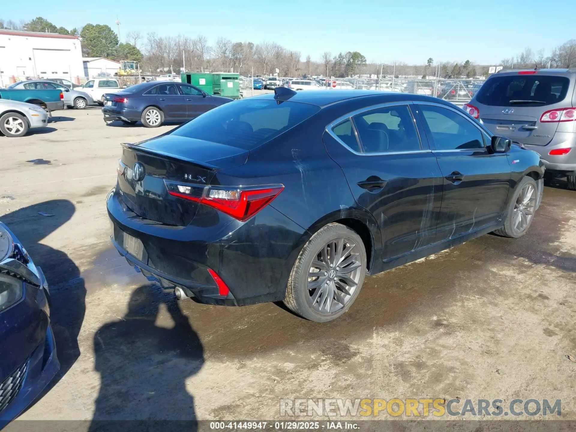 4 fotografías del automóvil dañado 19UDE2F81NA007361 ACURA ILX 2022