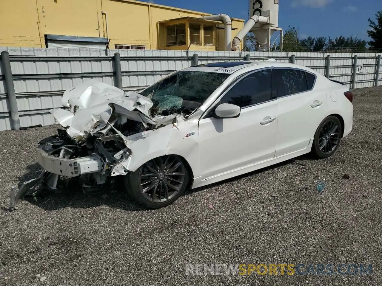 1 fotografías del automóvil dañado 19UDE2F82NA008860 ACURA ILX 2022