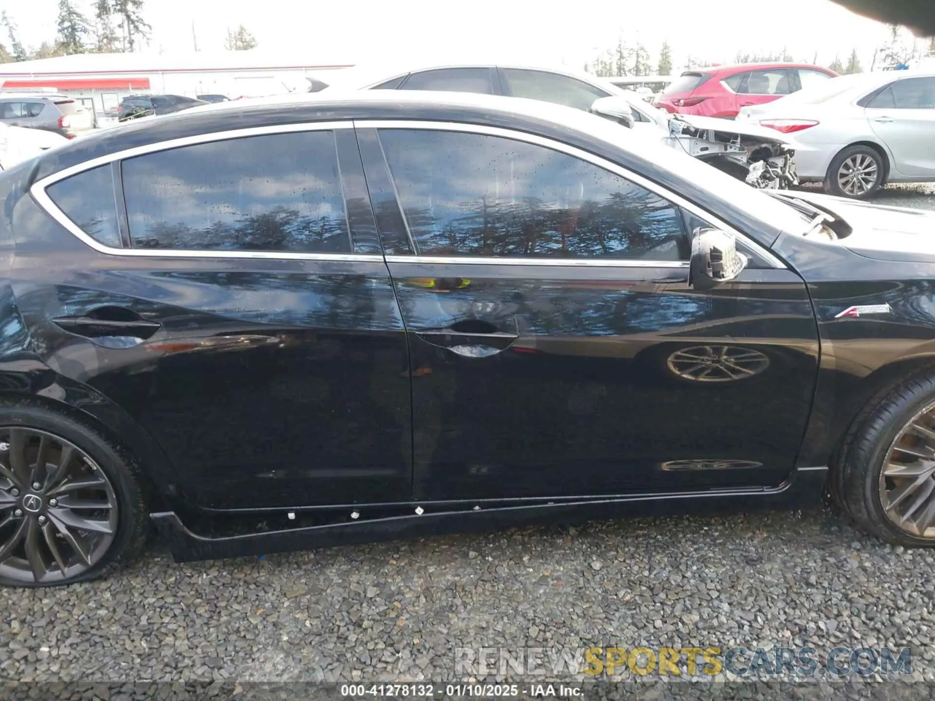 13 fotografías del automóvil dañado 19UDE2F83NA000430 ACURA ILX 2022