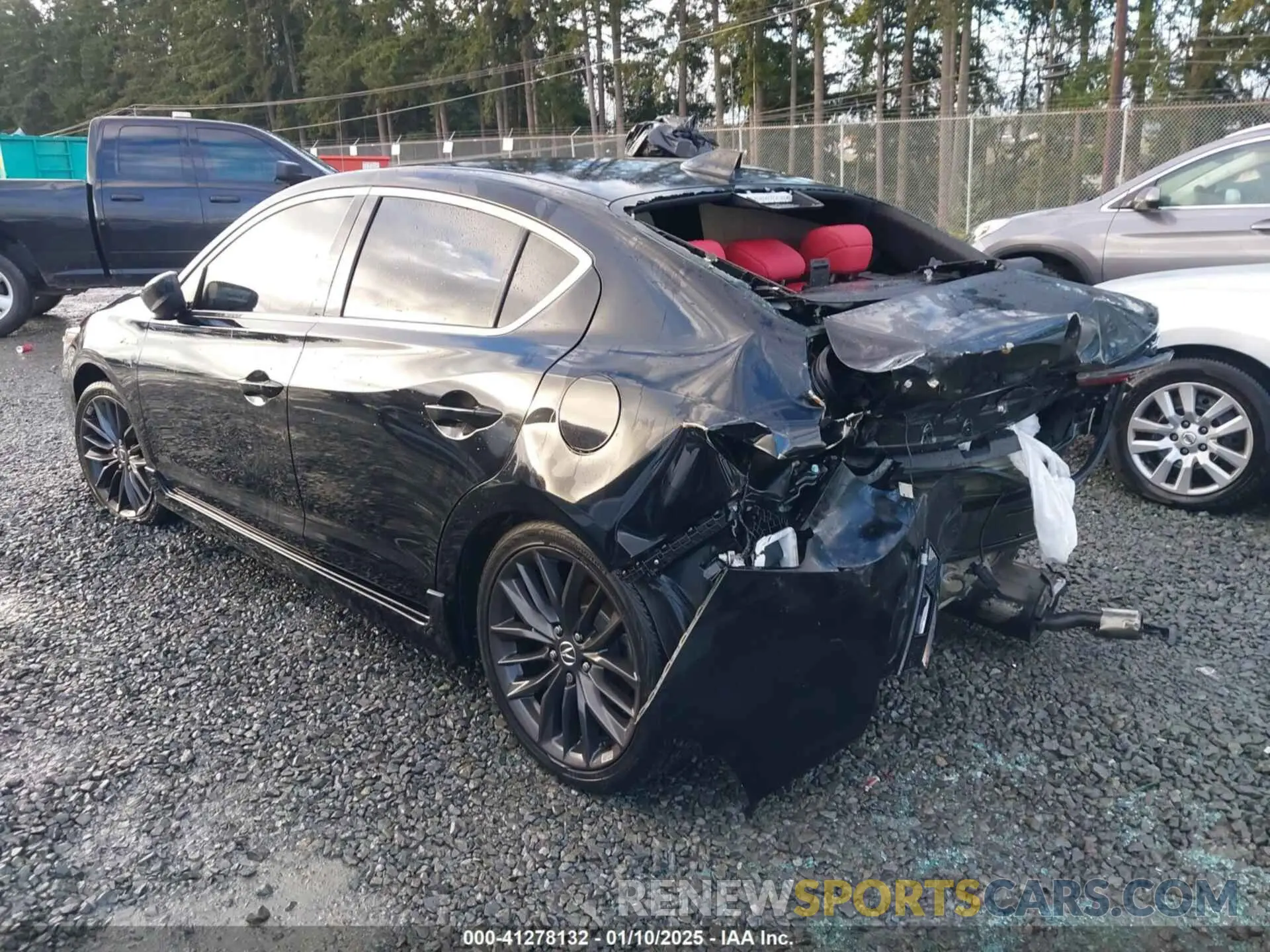 3 fotografías del automóvil dañado 19UDE2F83NA000430 ACURA ILX 2022