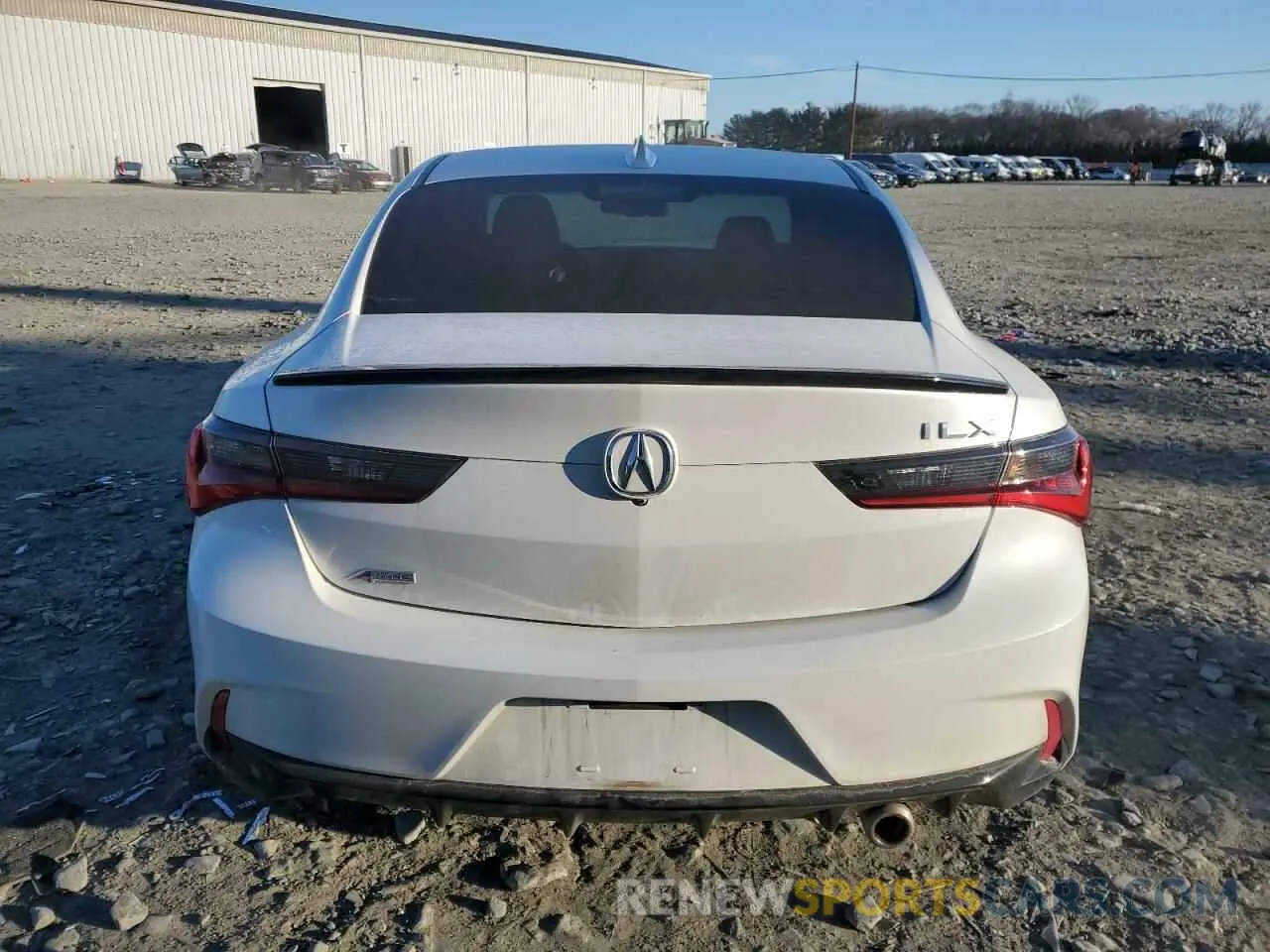 6 fotografías del automóvil dañado 19UDE2F84NA000016 ACURA ILX 2022