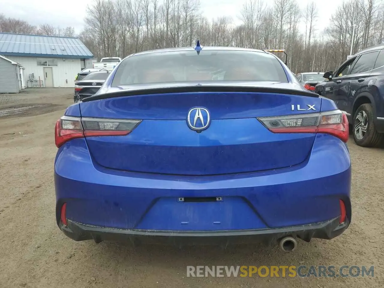 6 fotografías del automóvil dañado 19UDE2F84NA002607 ACURA ILX 2022