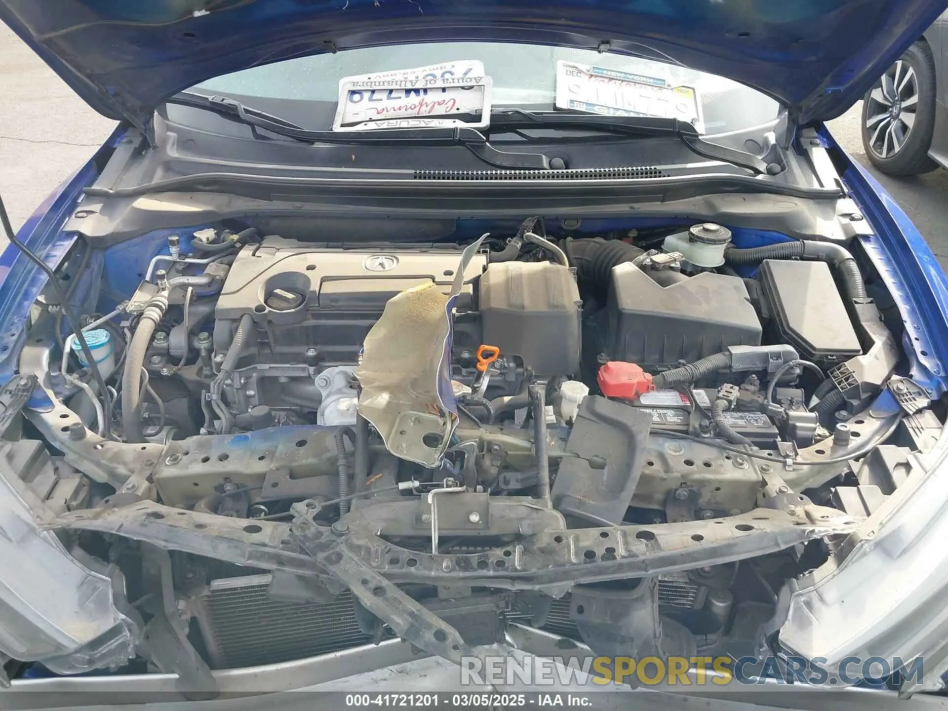 10 fotografías del automóvil dañado 19UDE2F85NA002874 ACURA ILX 2022