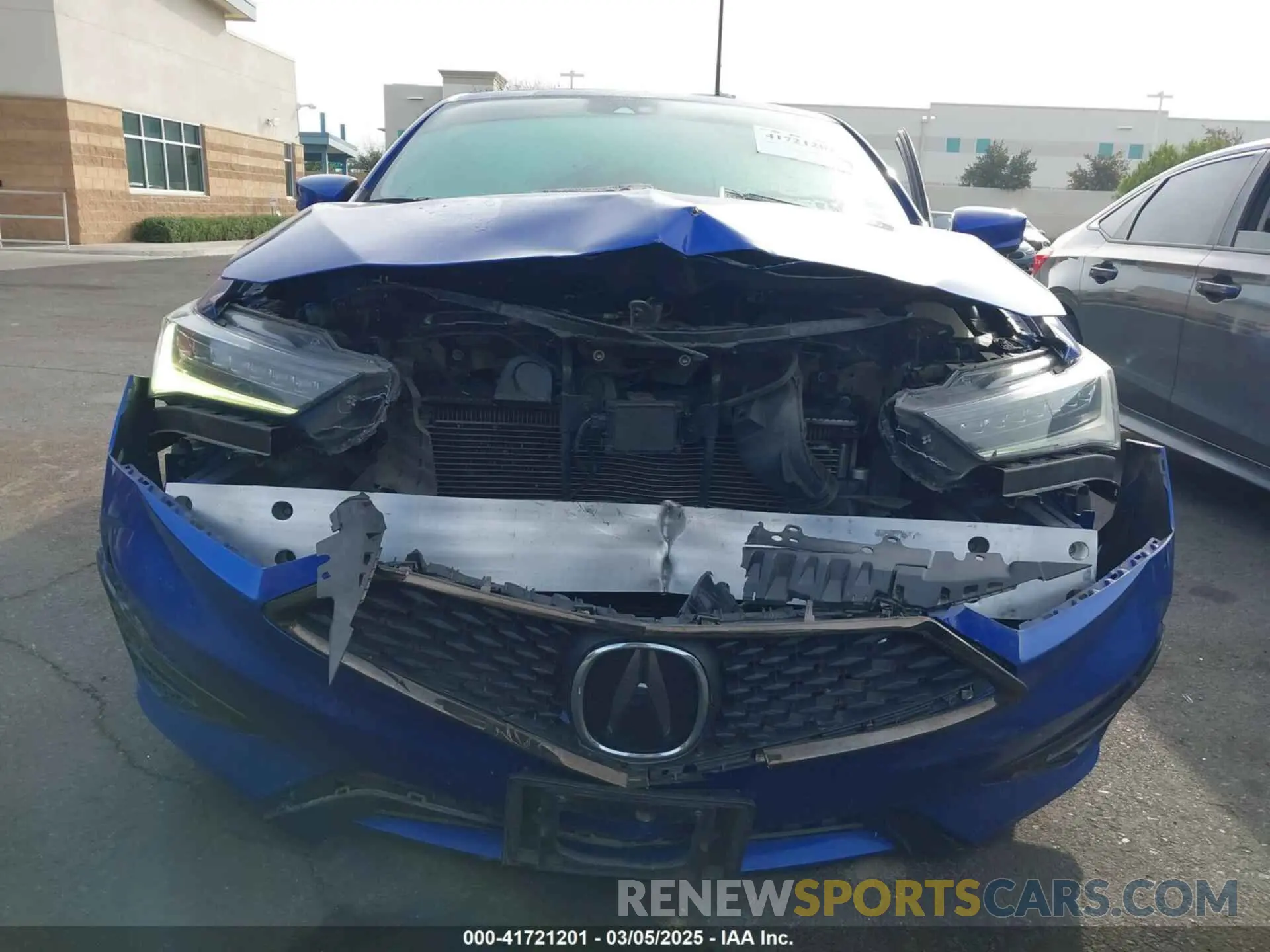 6 fotografías del automóvil dañado 19UDE2F85NA002874 ACURA ILX 2022