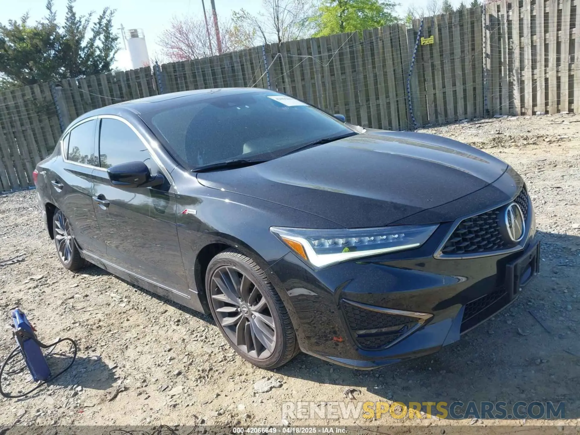 1 fotografías del automóvil dañado 19UDE2F85NA007086 ACURA ILX 2022