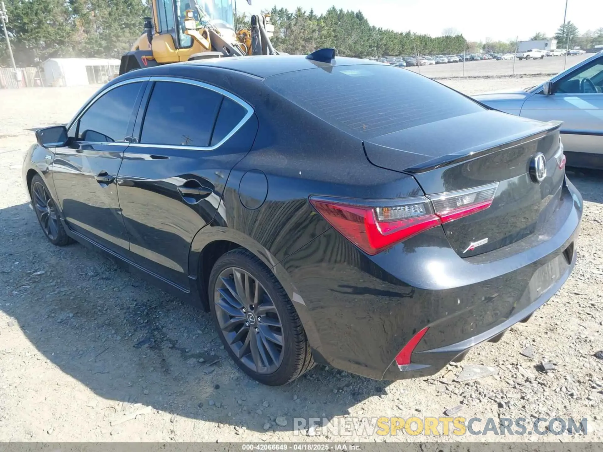3 fotografías del automóvil dañado 19UDE2F85NA007086 ACURA ILX 2022