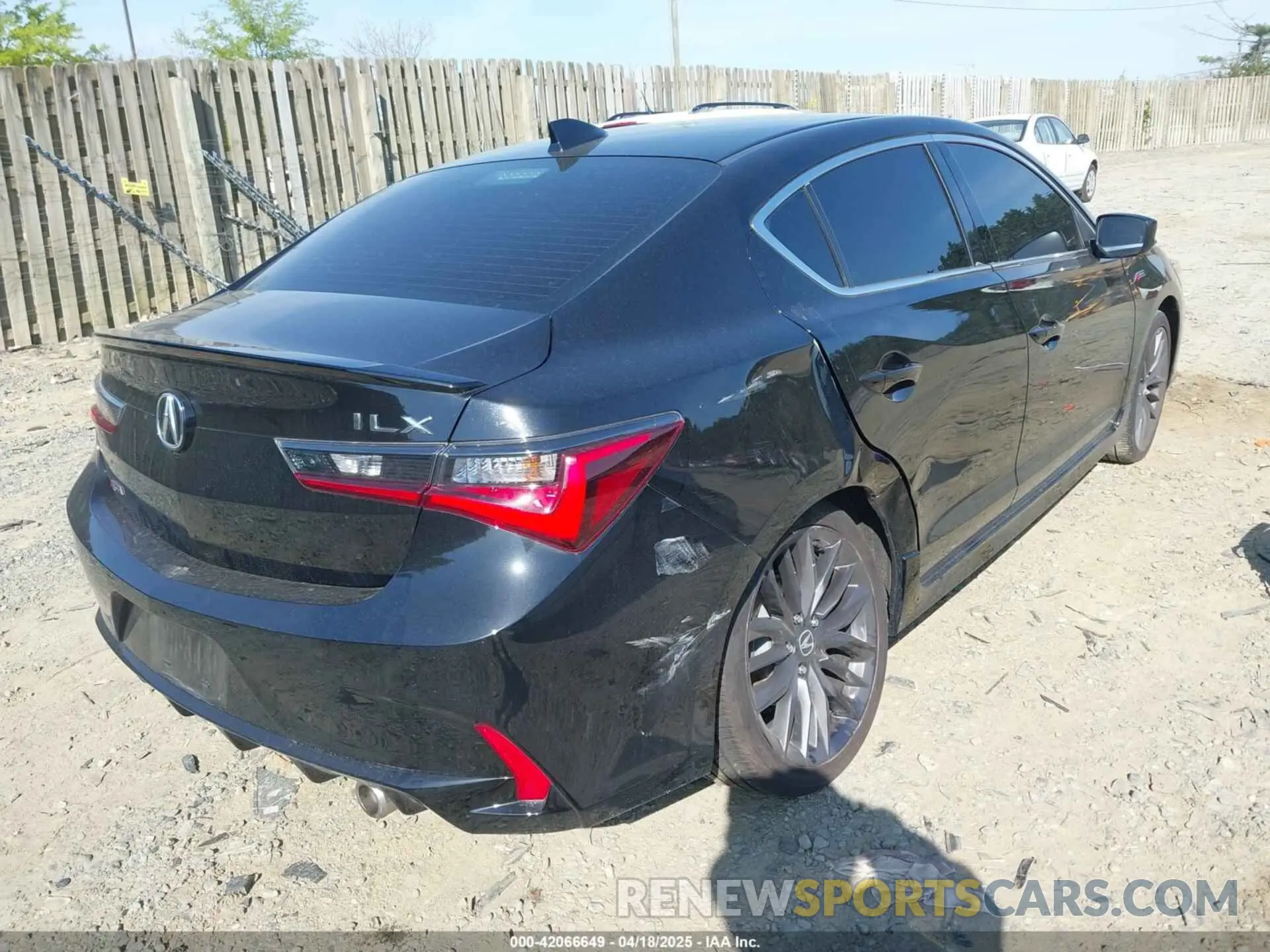 4 fotografías del automóvil dañado 19UDE2F85NA007086 ACURA ILX 2022