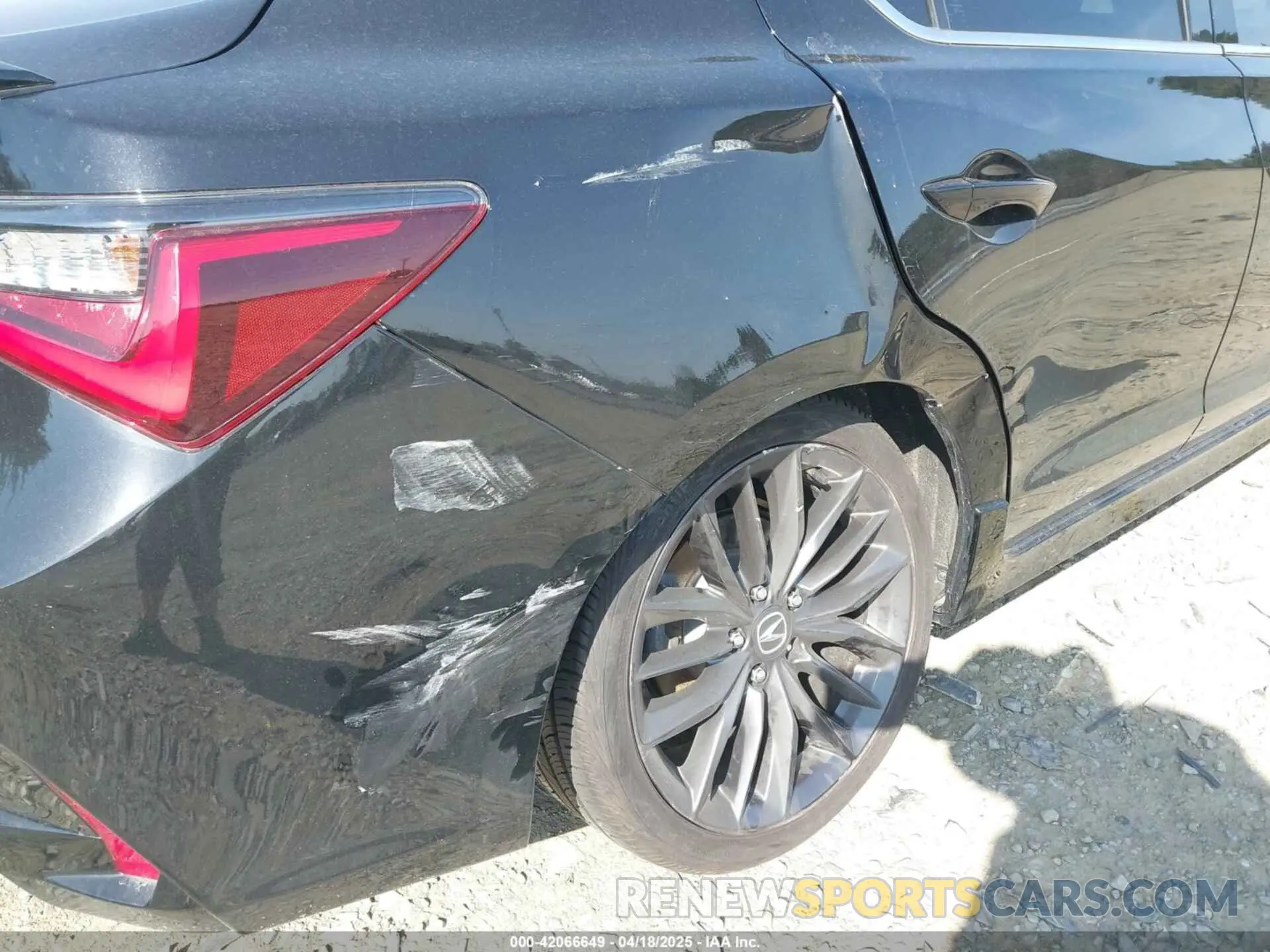 6 fotografías del automóvil dañado 19UDE2F85NA007086 ACURA ILX 2022