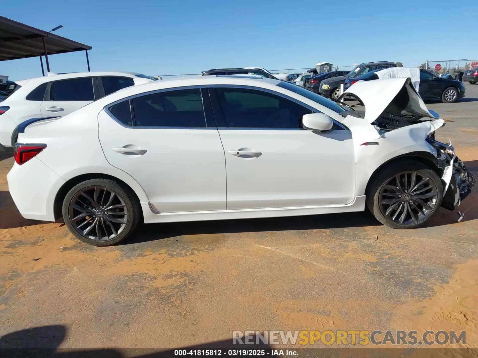 12 fotografías del automóvil dañado 19UDE2F86NA000020 ACURA ILX 2022