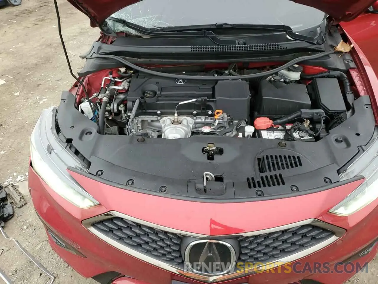 11 fotografías del automóvil dañado 19UDE2F86NA000339 ACURA ILX 2022