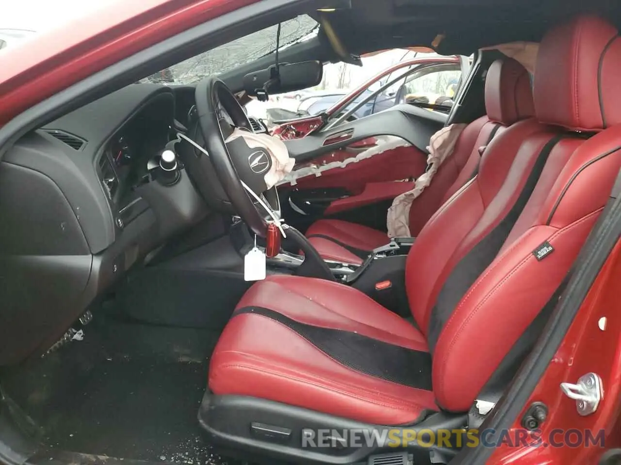 7 fotografías del automóvil dañado 19UDE2F86NA000339 ACURA ILX 2022