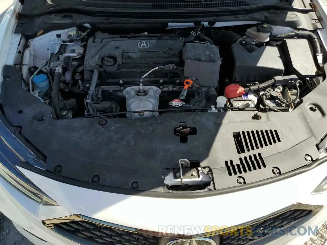 11 fotografías del automóvil dañado 19UDE2F86NA005122 ACURA ILX 2022