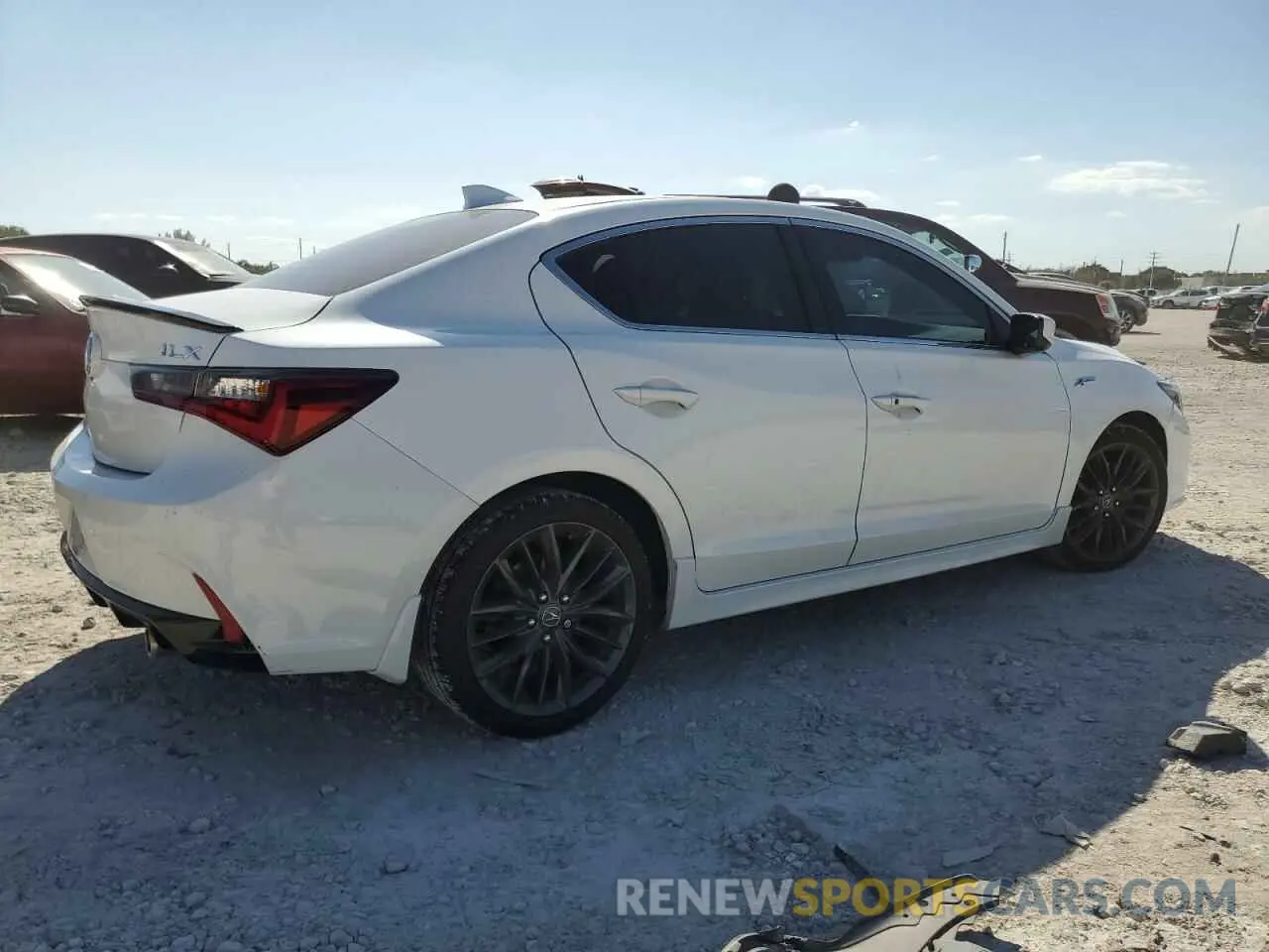 3 fotografías del automóvil dañado 19UDE2F86NA005122 ACURA ILX 2022