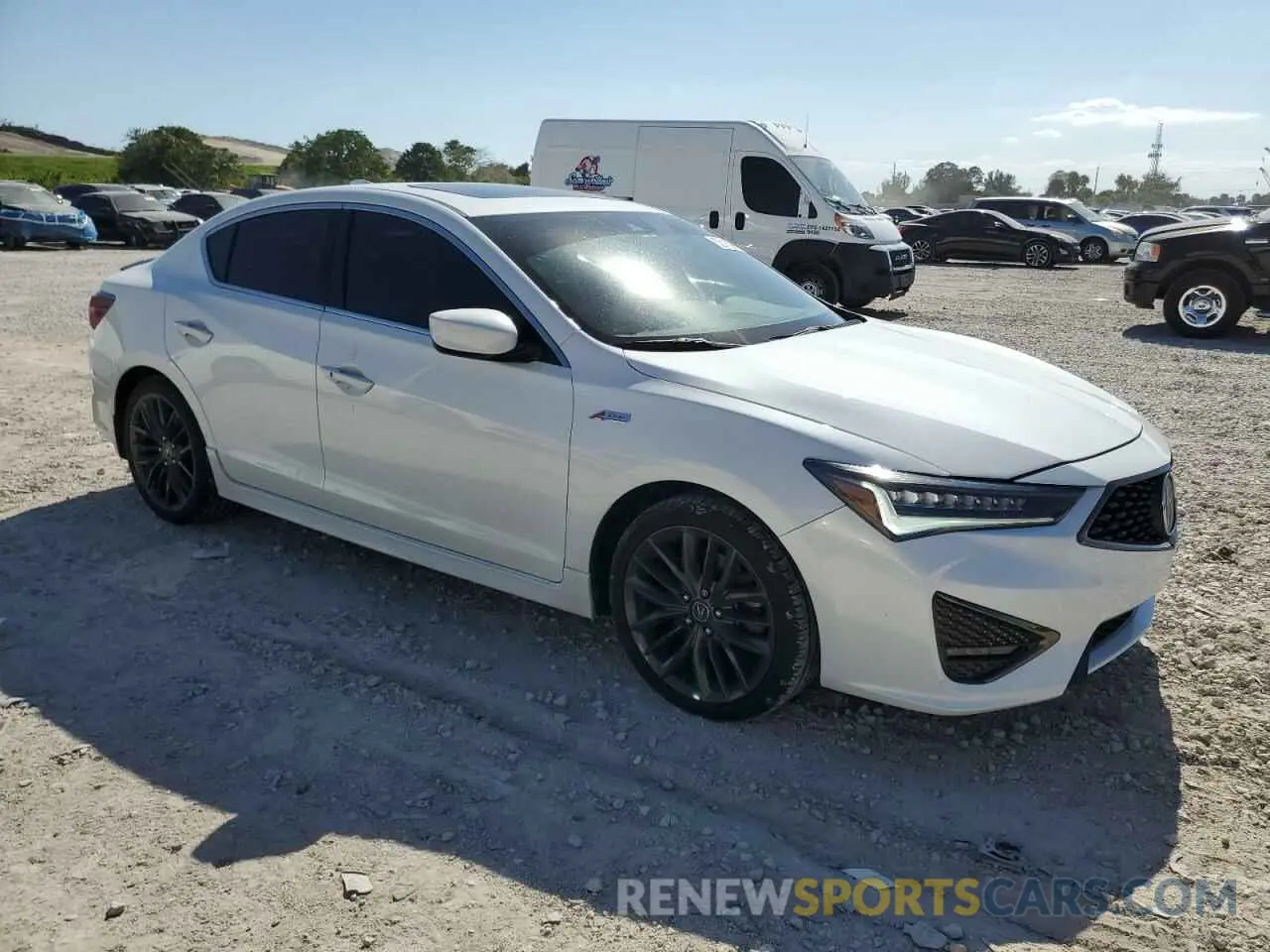 4 fotografías del automóvil dañado 19UDE2F86NA005122 ACURA ILX 2022