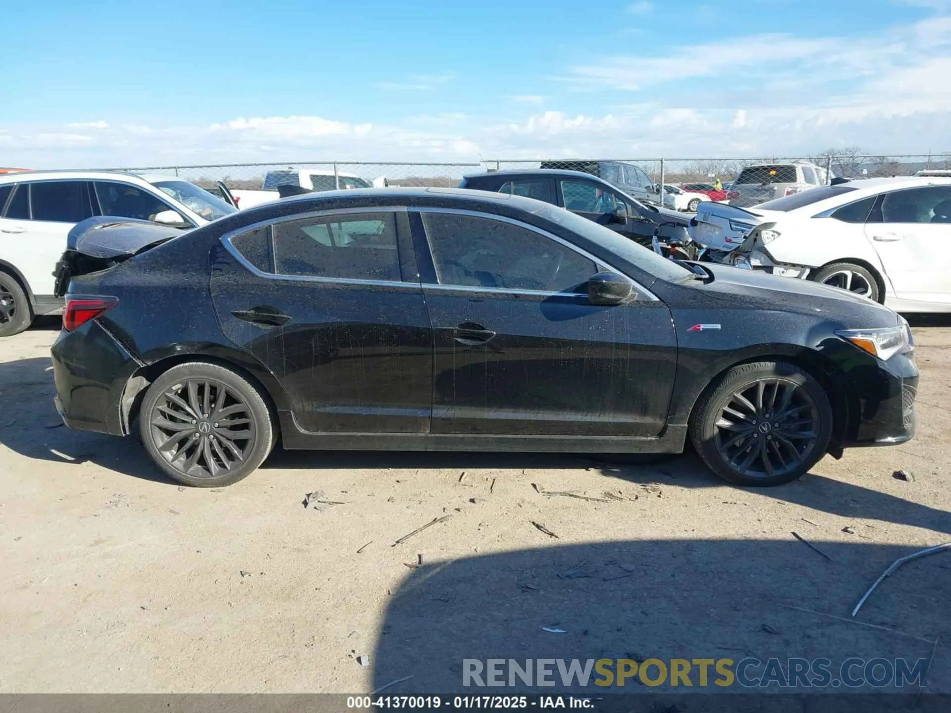 13 fotografías del automóvil dañado 19UDE2F87NA007607 ACURA ILX 2022