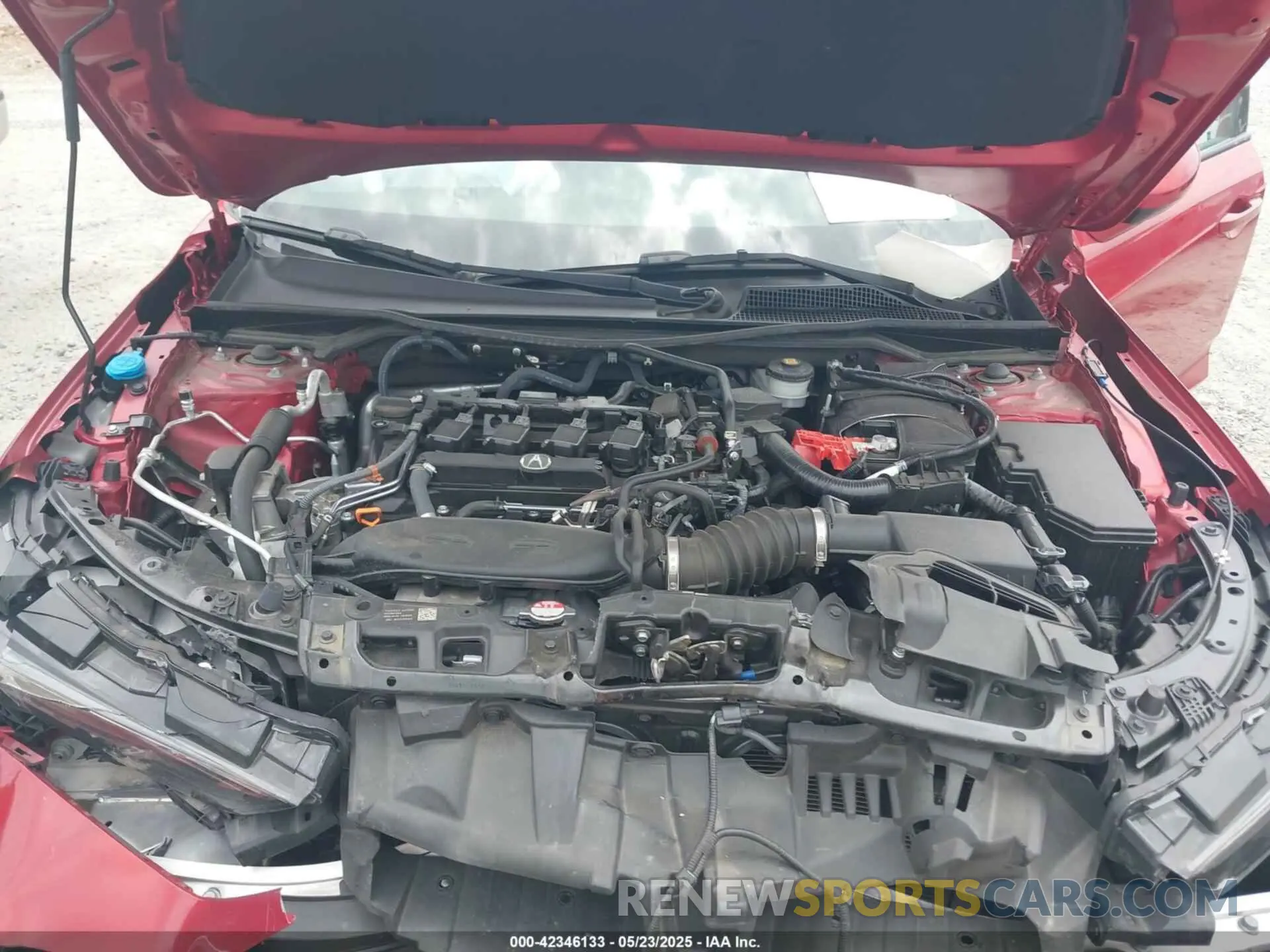 10 fotografías del automóvil dañado 19UDE4G70PA011308 ACURA INTEGRA 2023