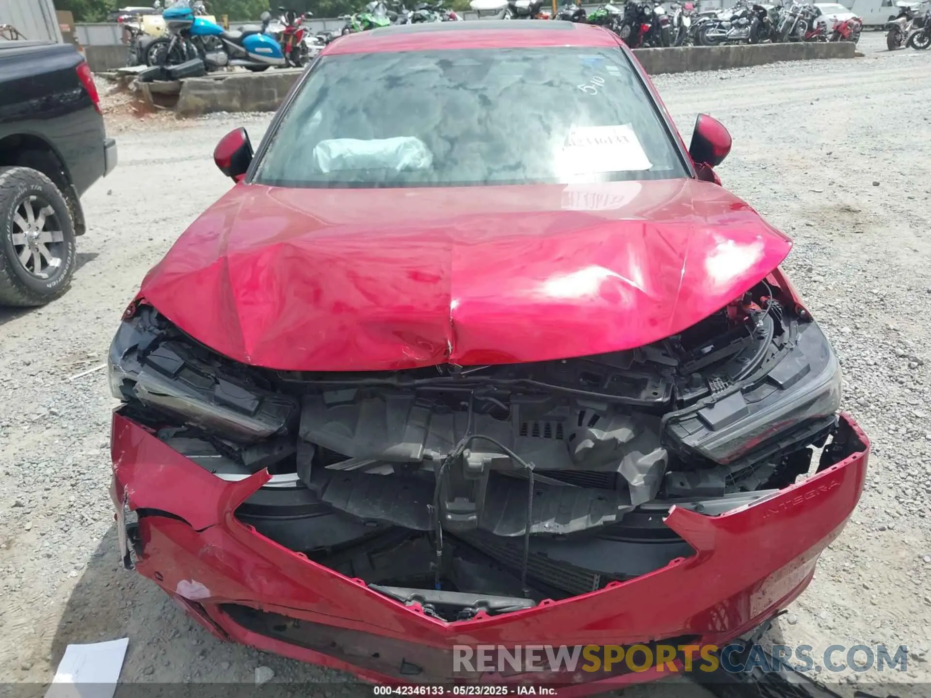 11 fotografías del automóvil dañado 19UDE4G70PA011308 ACURA INTEGRA 2023