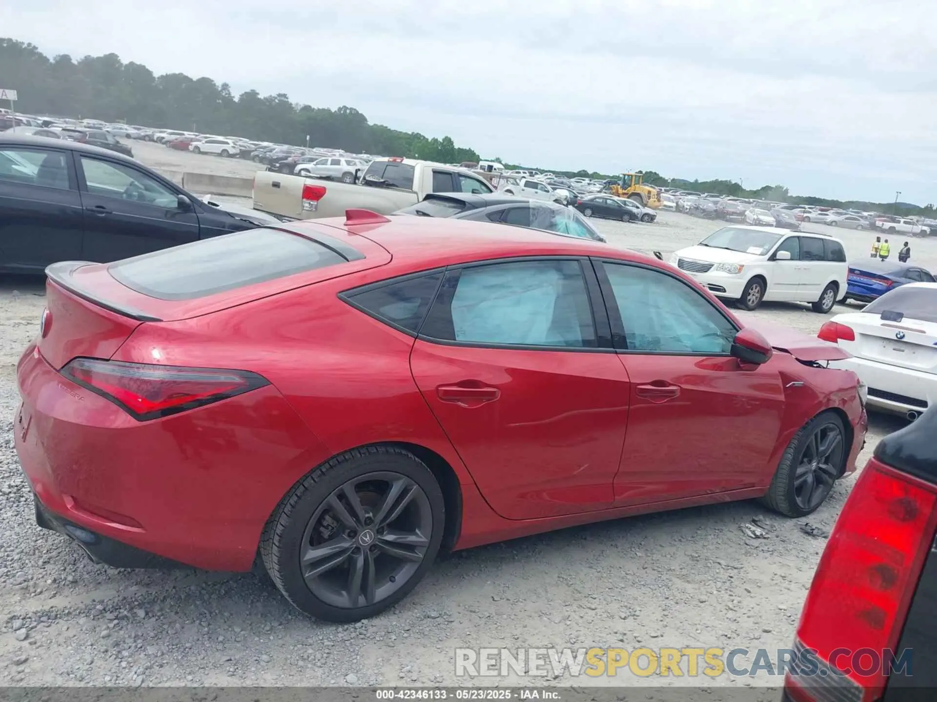 12 fotografías del automóvil dañado 19UDE4G70PA011308 ACURA INTEGRA 2023