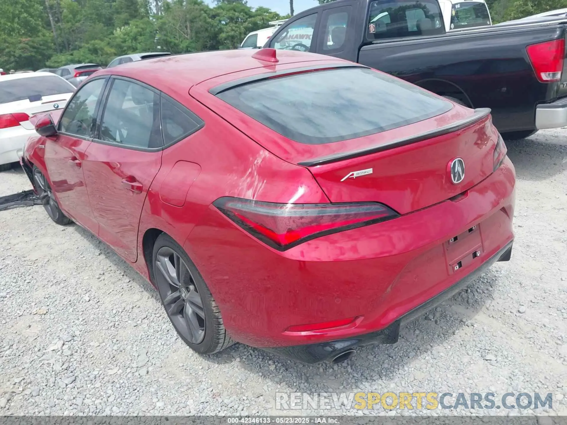 3 fotografías del automóvil dañado 19UDE4G70PA011308 ACURA INTEGRA 2023