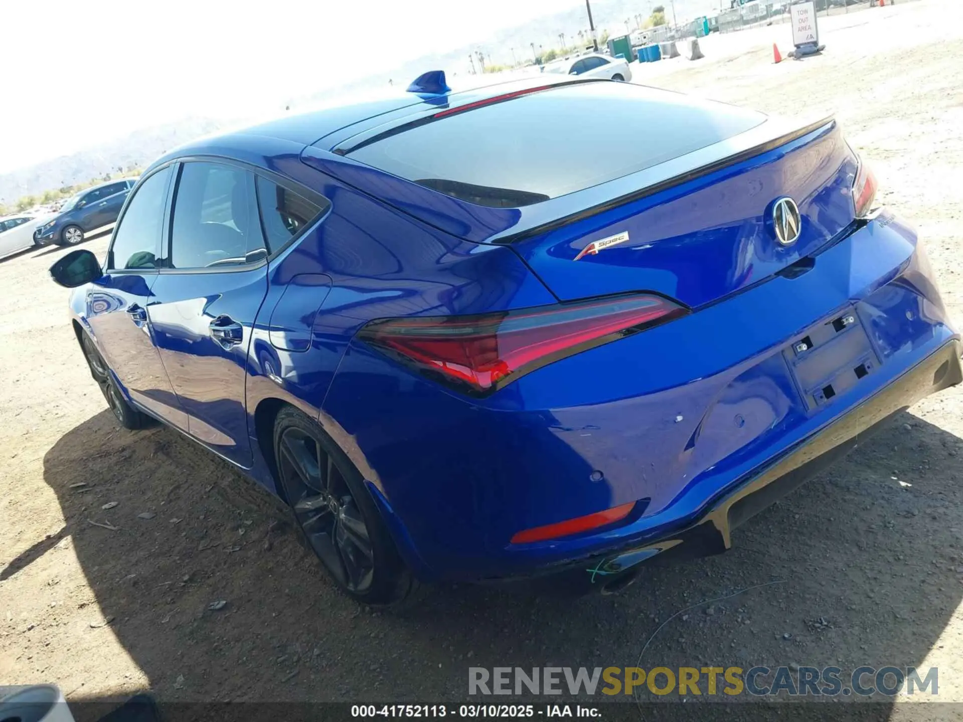 3 fotografías del automóvil dañado 19UDE4G73PA008466 ACURA INTEGRA 2023